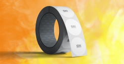 Bar code adhesive label printing