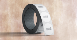 Sticker bar code horizontal version