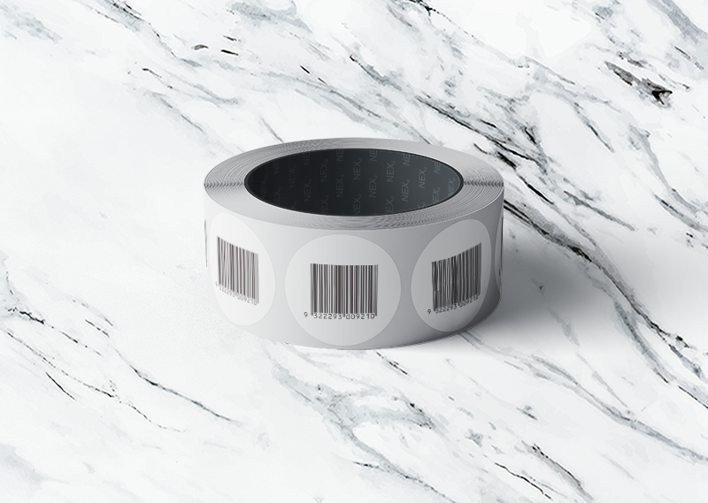 Adhesive label design