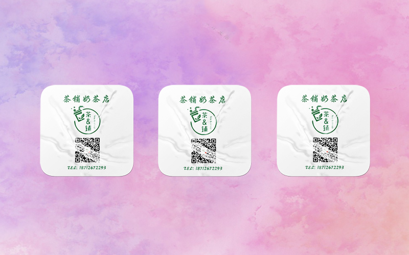 adhesive sticker