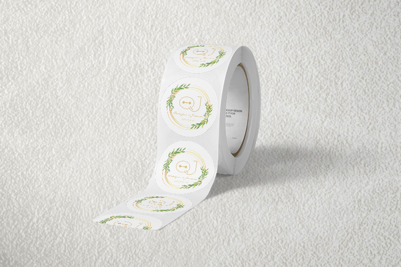 adhesive sticker卷筒