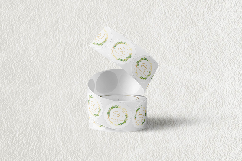 roll adhesive label printing