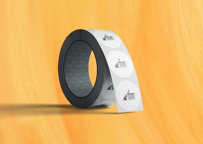 adhesive label